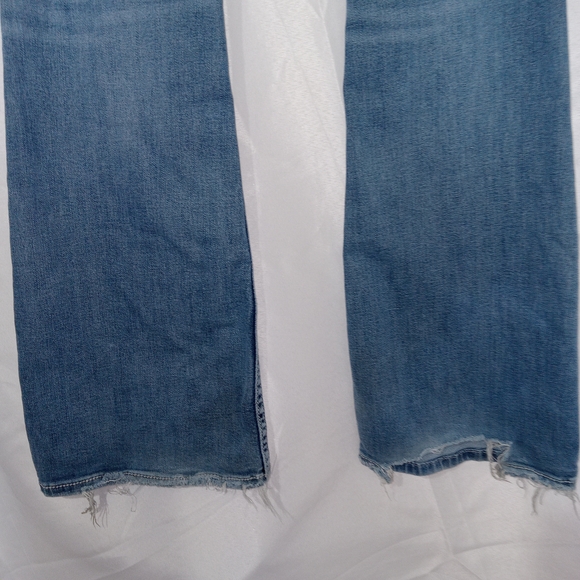 Shyanne Women Jeans 27 Blue Denim Flared Mid Rise Cotton 33 in Inseam Rodeo - Picture 7 of 14